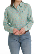 CINCH GREENISH BLOUSE