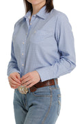 CINCH BLUE BLOUSE