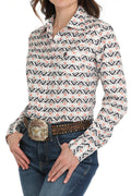 WOMENS CINCH ARENA FLEX BLOUSE