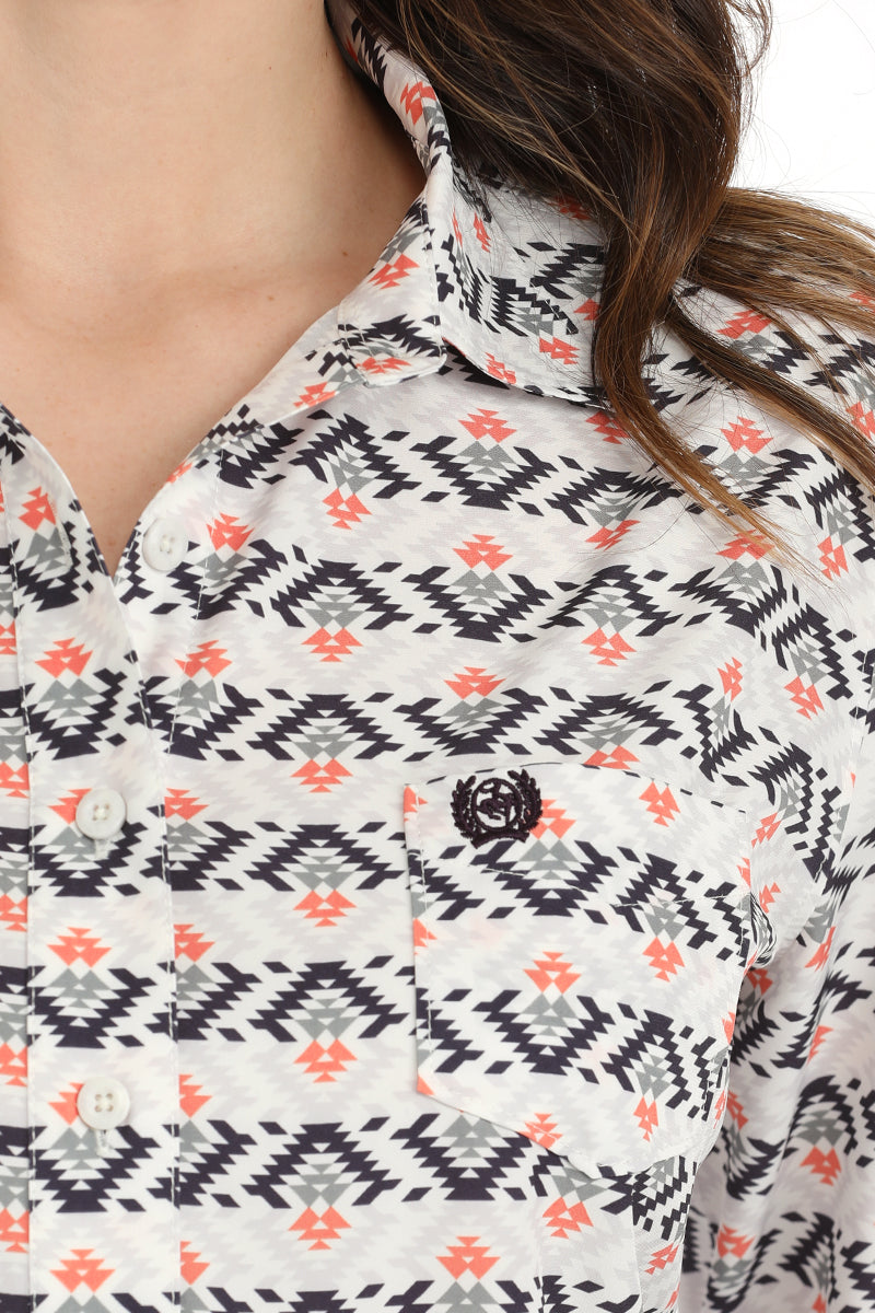 WOMENS CINCH ARENA FLEX BLOUSE