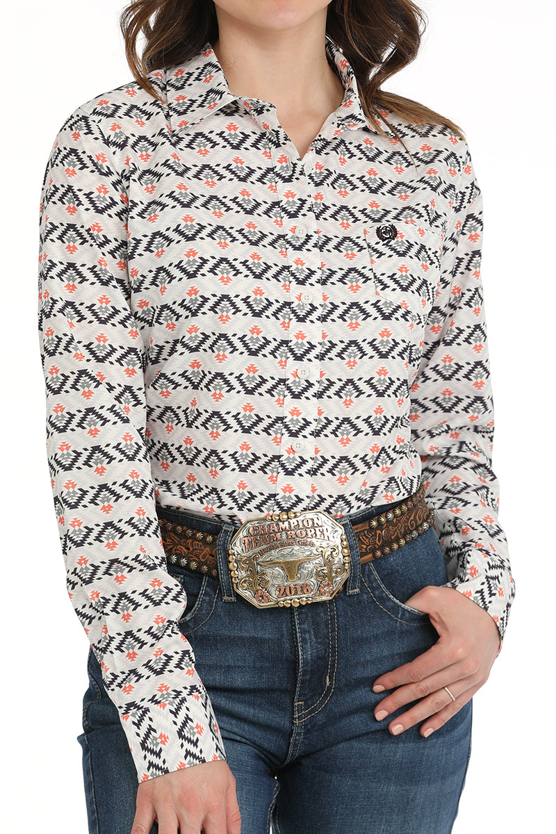 WOMENS CINCH ARENA FLEX BLOUSE