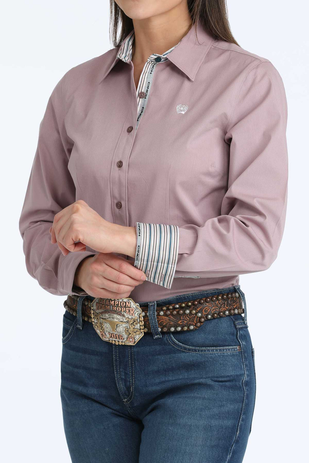 Stretch Arena Fit Button-Down Western Shirt