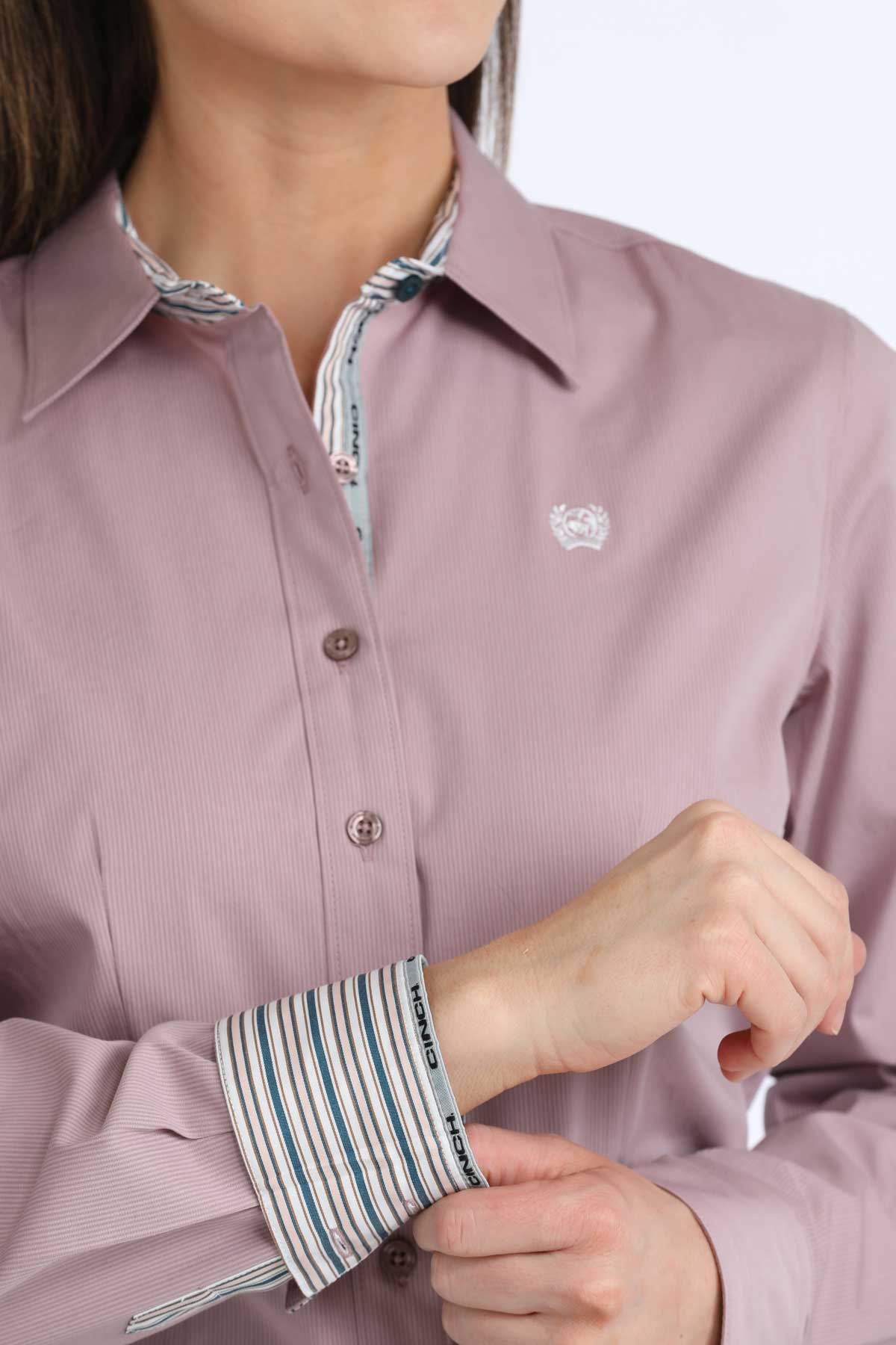 Stretch Arena Fit Button-Down Western Shirt