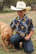 BOYS CINCH POLO MUL