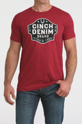 CINCH T-SHIRT RED CINCH
