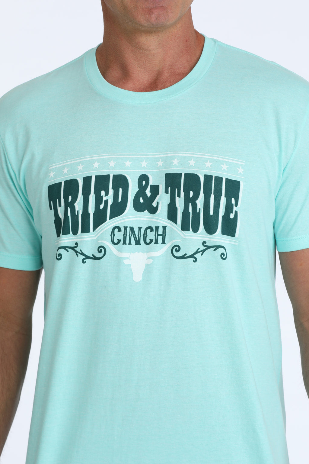 TEAL TRIDE AND TRUE T-SHIRT