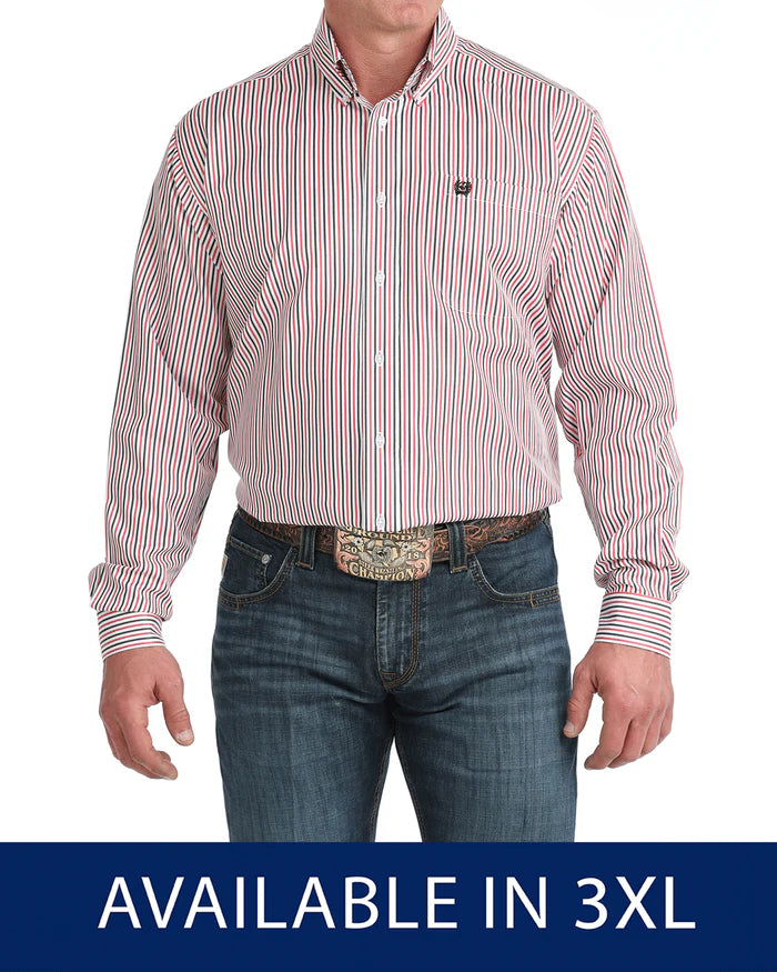 Men’s Cinch TENCEL™ Classic Fit Button-Down Western Shirt