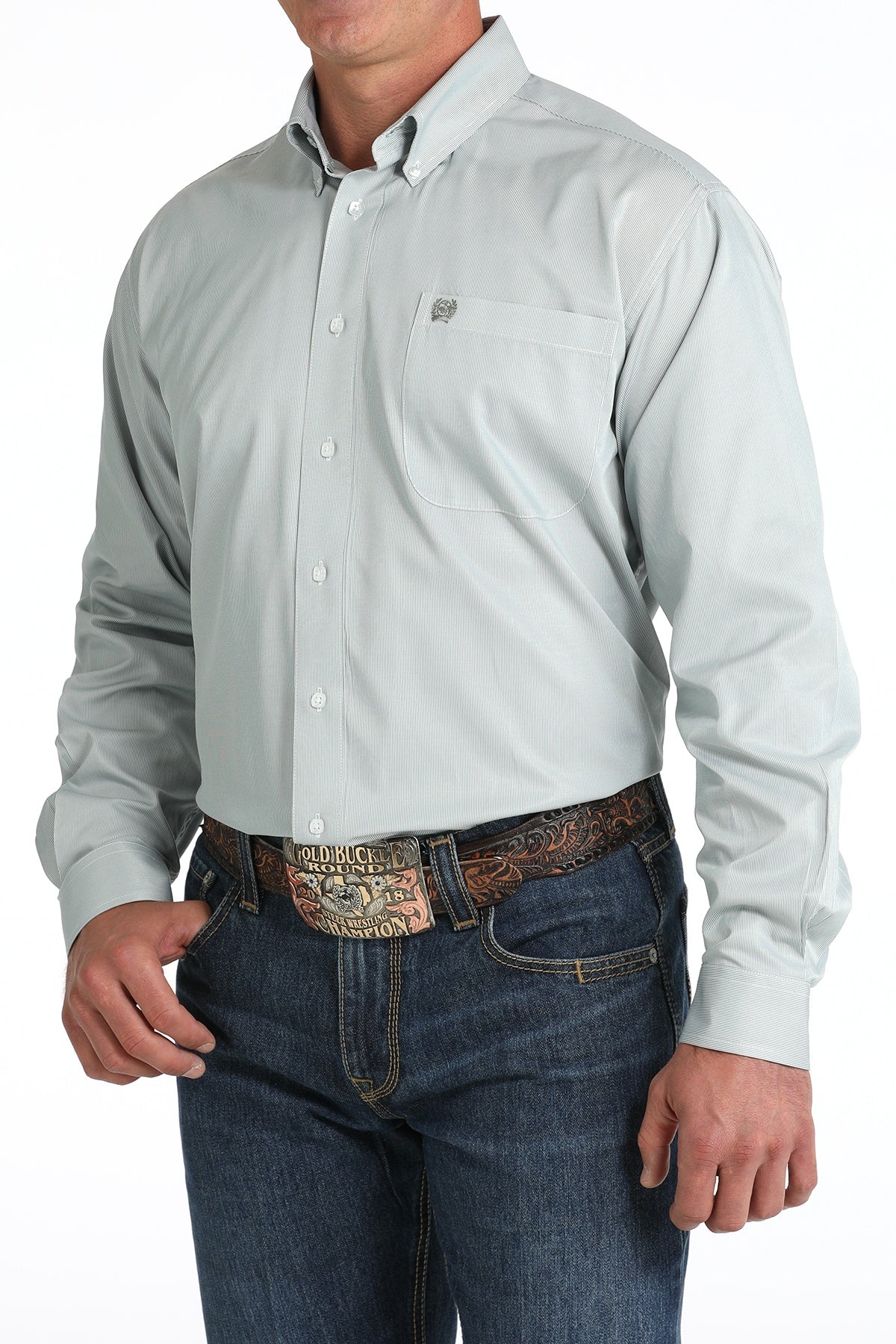 MTW1105814 GRN STRIPE
