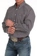 MENS CINCH PURPLE PATTERN