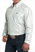 CINCH WHITE PAISLEY