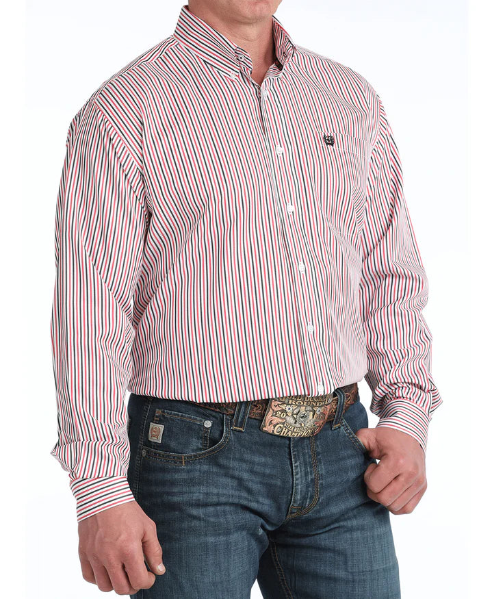 Men’s Cinch TENCEL™ Classic Fit Button-Down Western Shirt