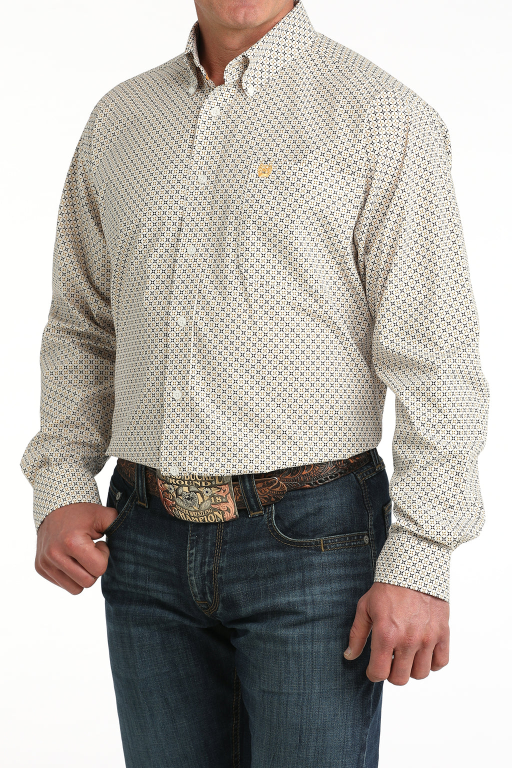 CINCH BLUE AND GOLD STAR