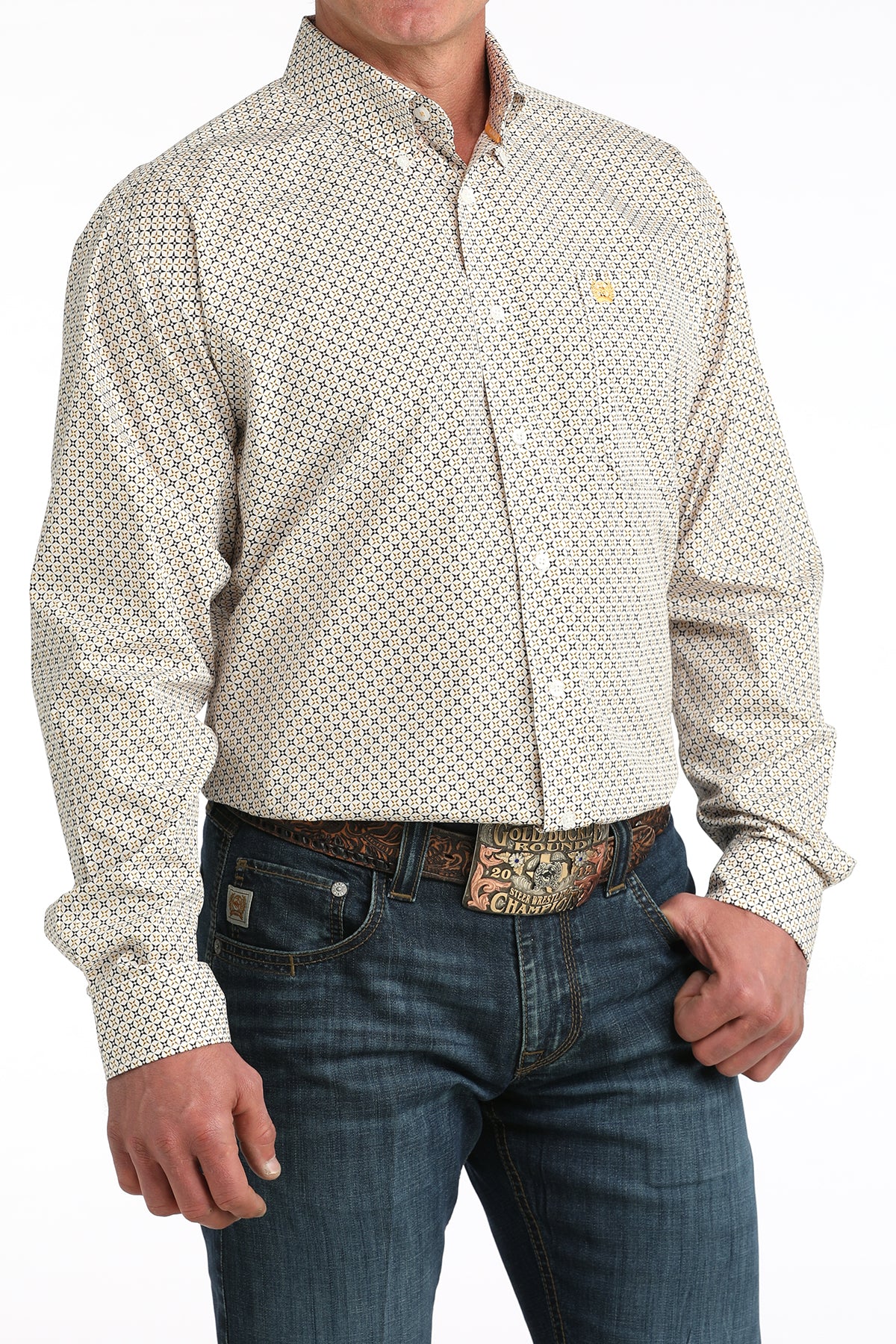 CINCH BLUE AND GOLD STAR