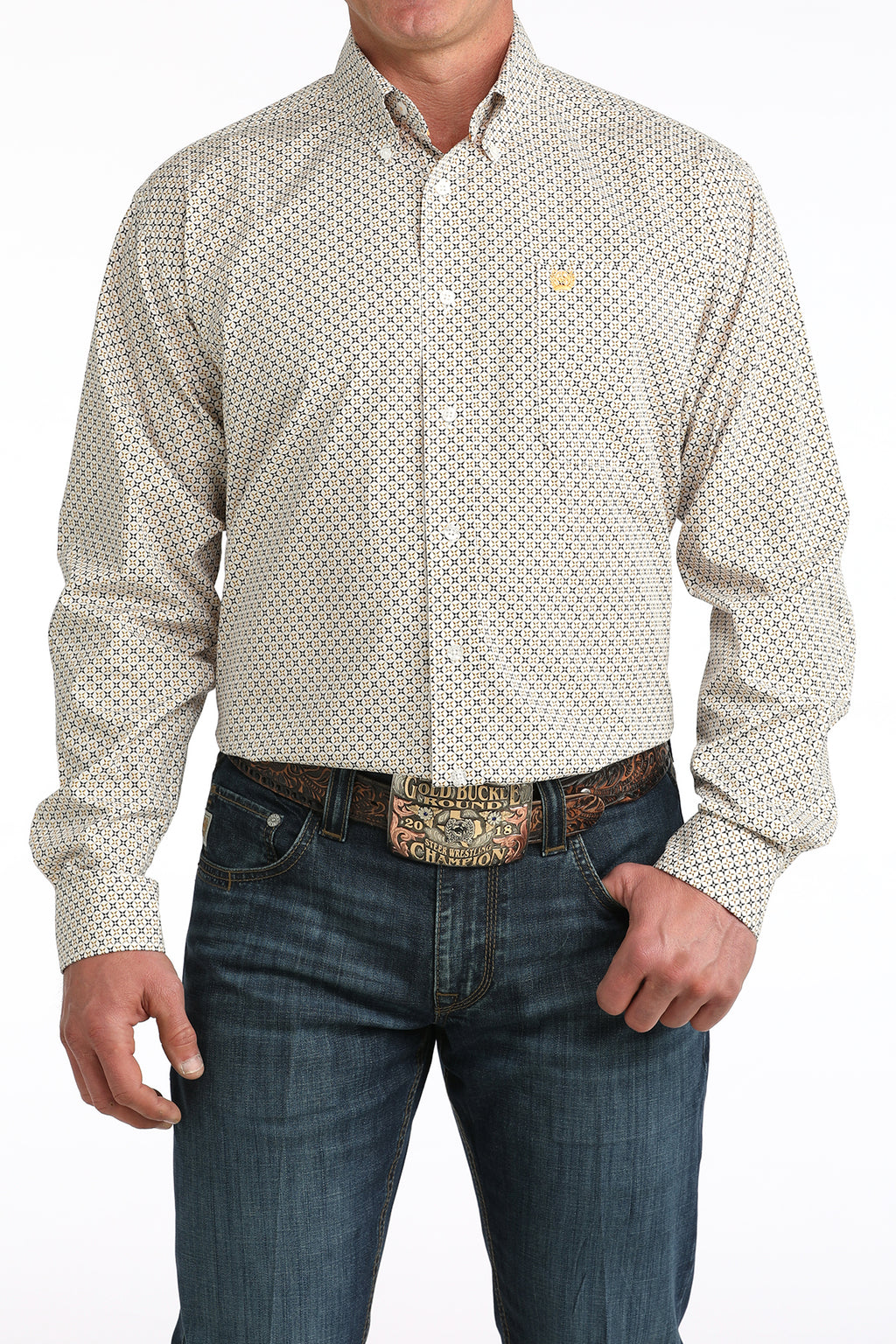 CINCH BLUE AND GOLD STAR