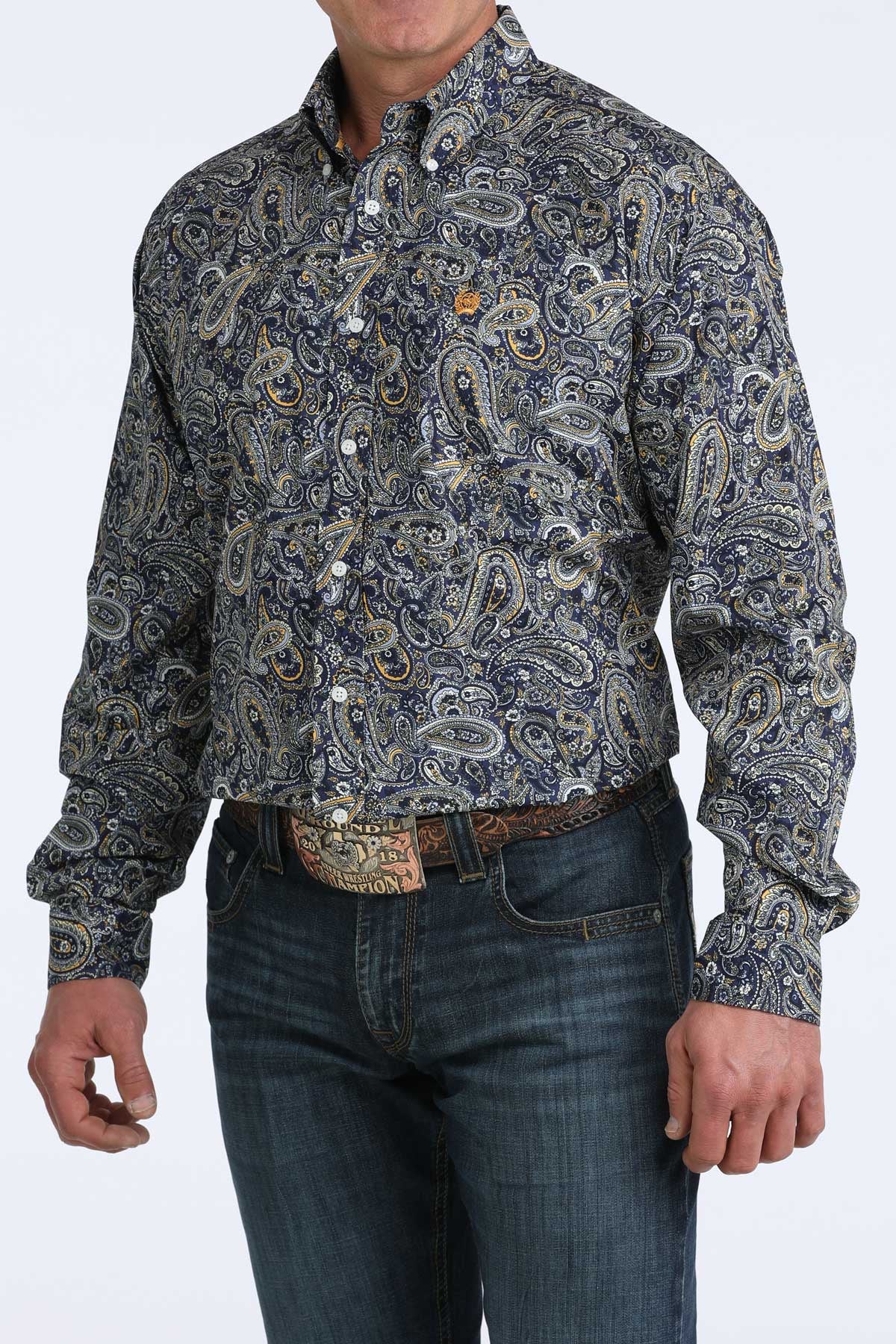 CINCH BLUE PASLEY SHIRT
