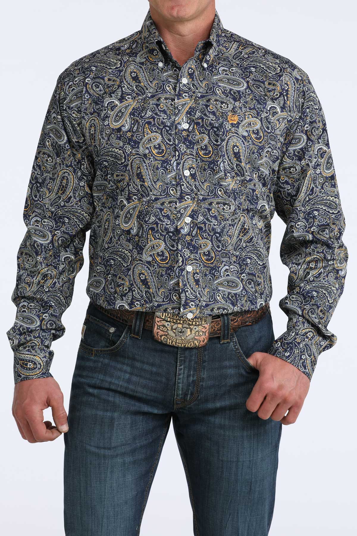 CINCH BLUE PASLEY SHIRT