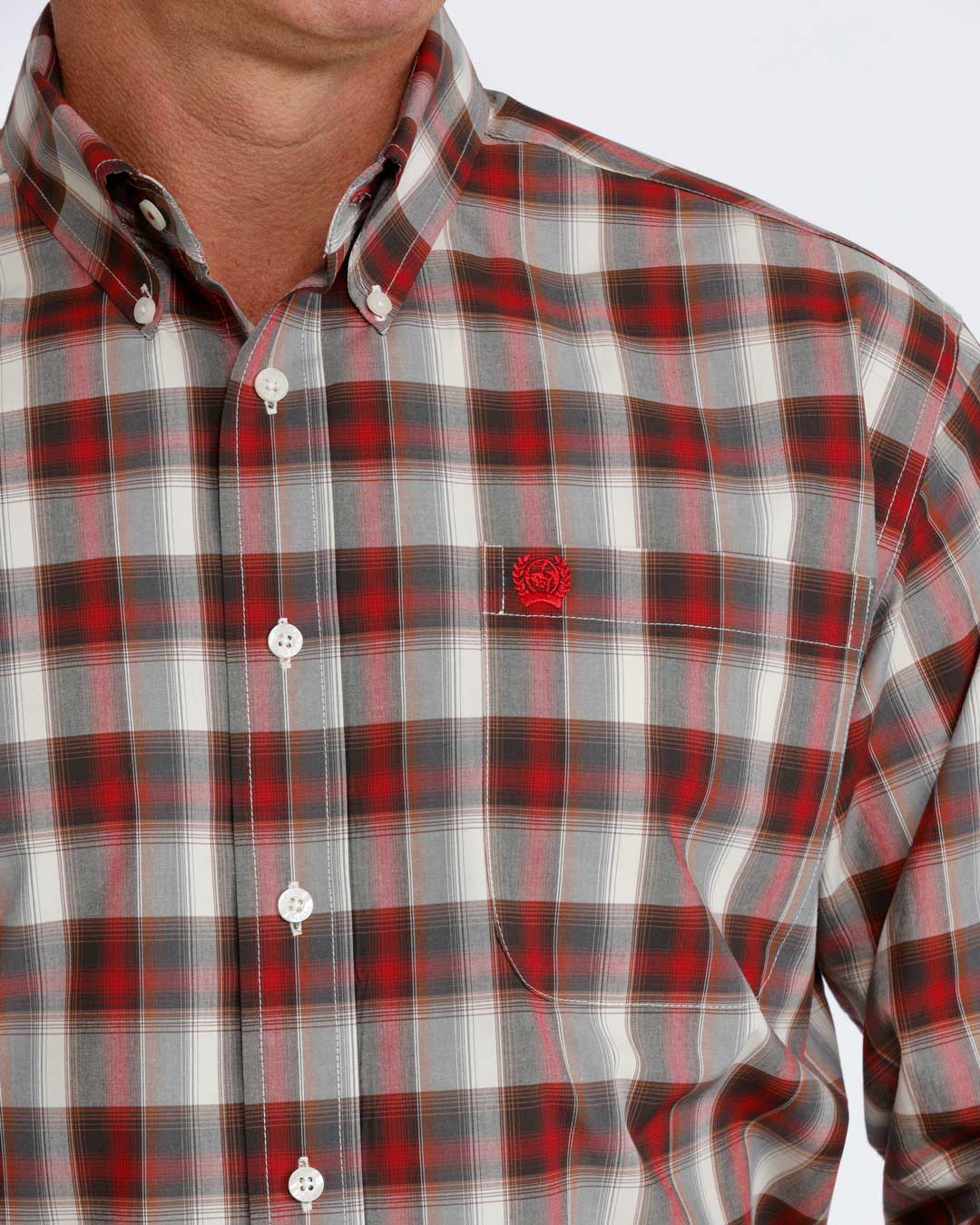 CINCH RED MULTI PLAID