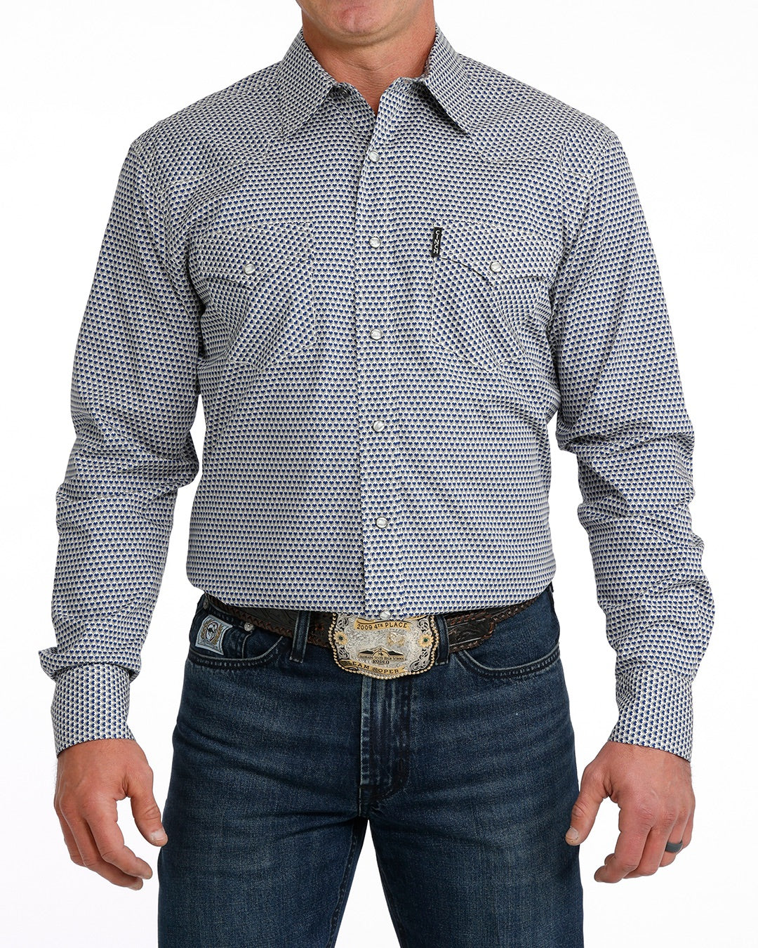 CINCH BLUE HEART PATTERN