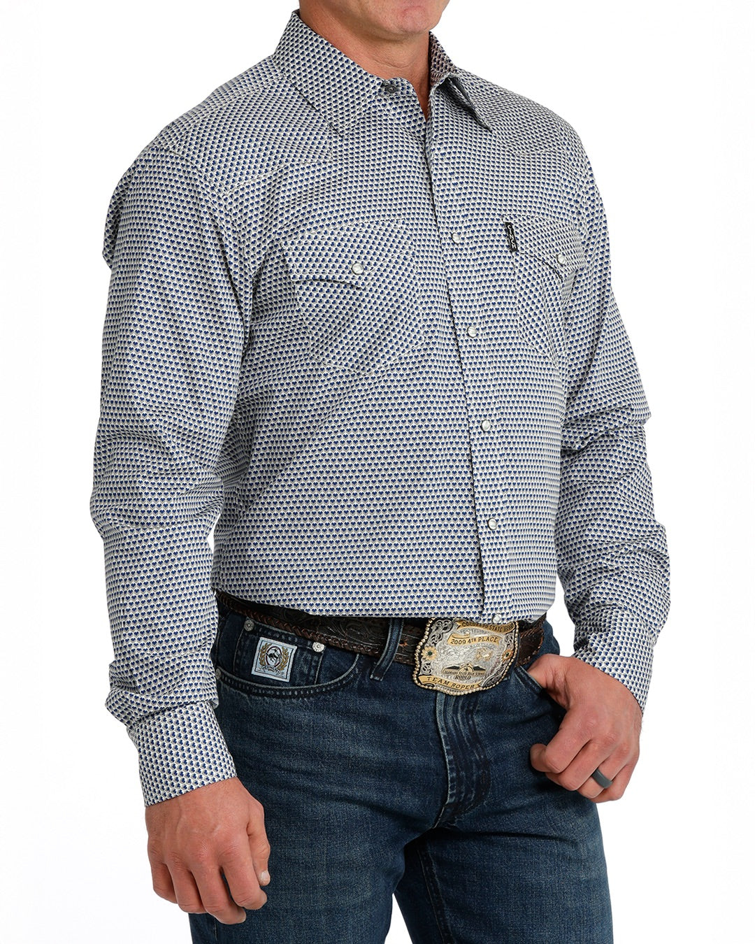 CINCH BLUE HEART PATTERN