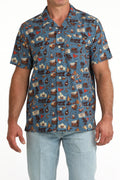 CINCH WAGON CAMP SHIRT