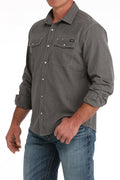 CINCH MENS L/S CAMP SHIRT