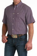 CINCH PURPLE W/ WHITE SPOT ARENA FLEX