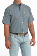 CINCH MENS BLUE CHECK ARENA