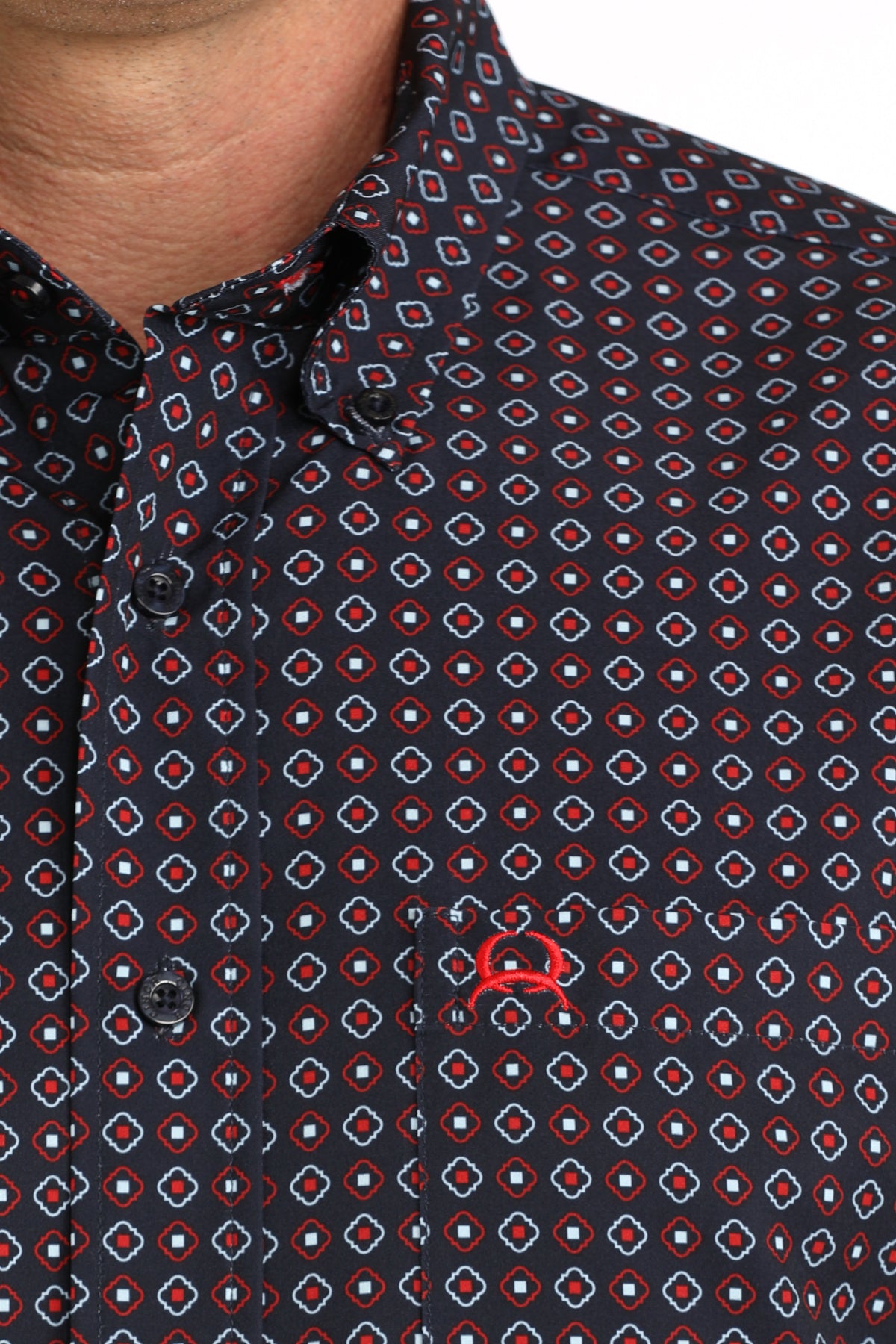 CINCH NAVY S/S PRINT ARENA FLEX