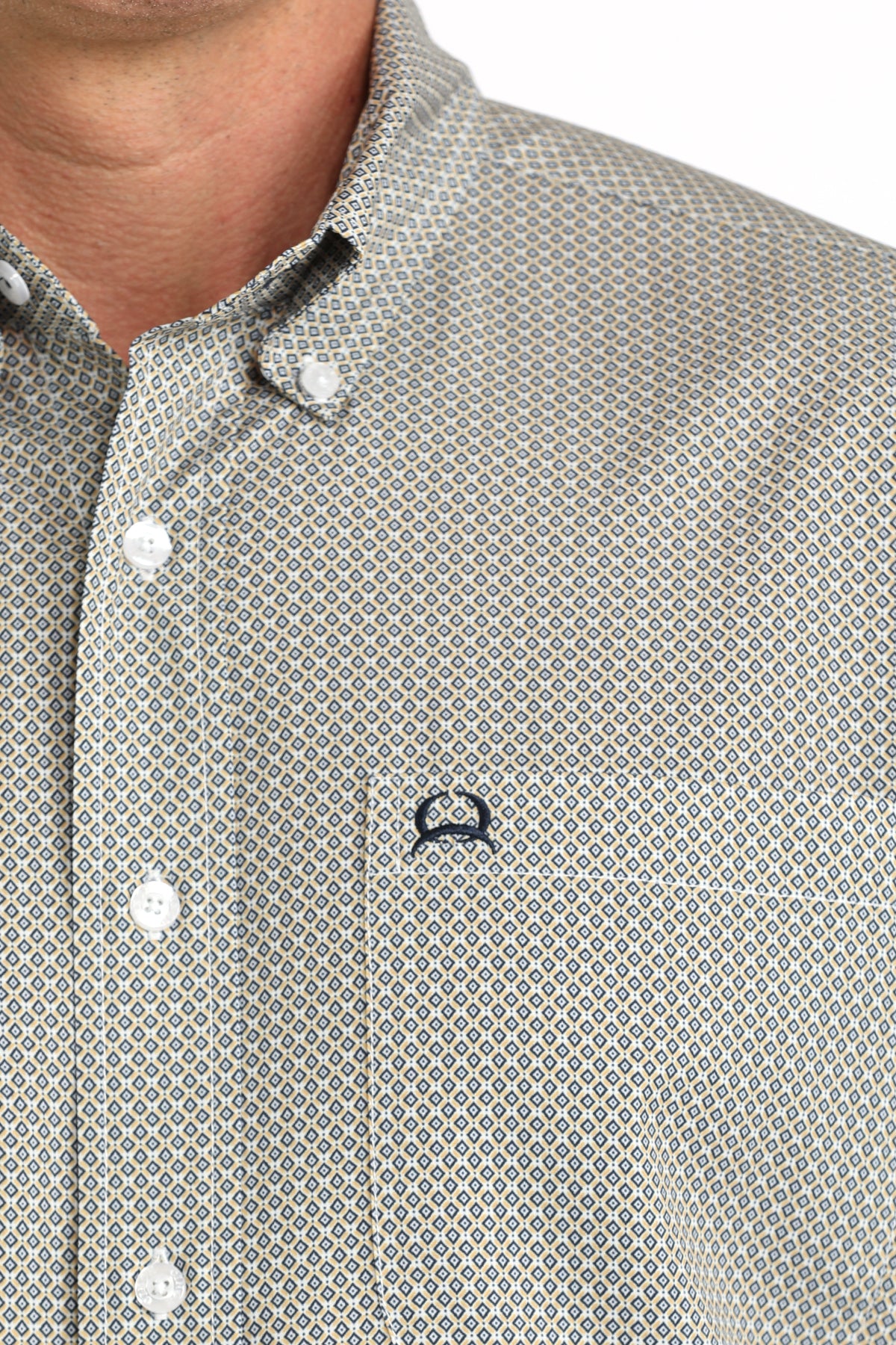 CINCH TAN  S/S PRINT ARENA FLEX”