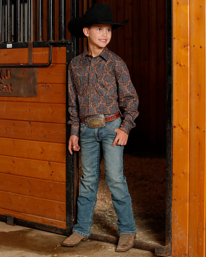 CINCH PURPLE PAISLEY