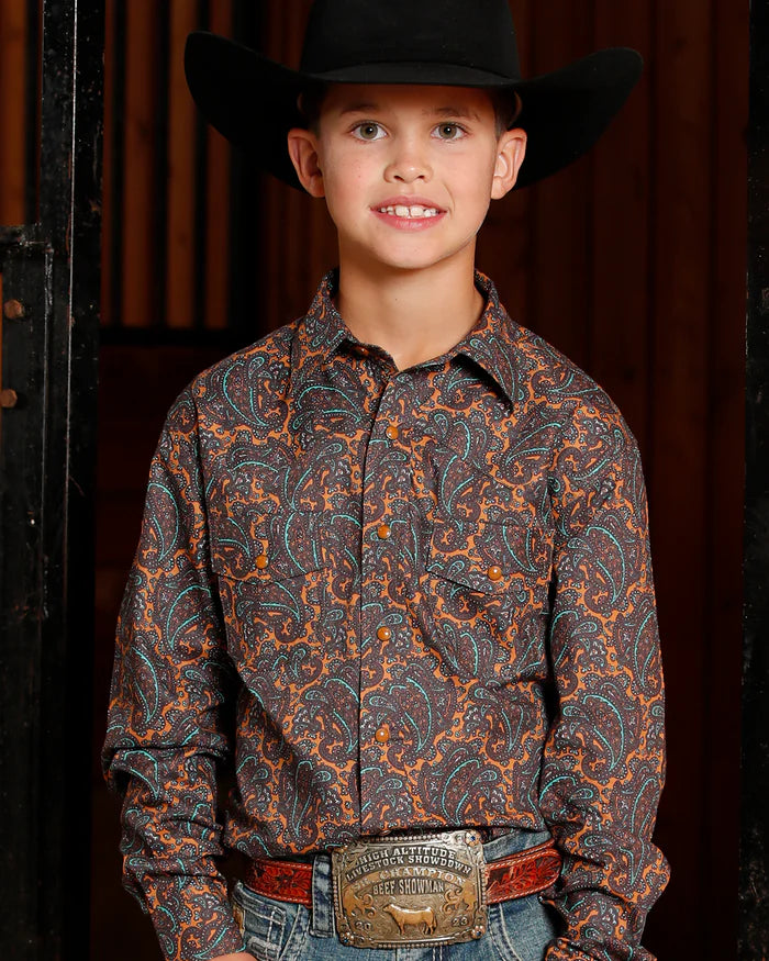 CINCH PURPLE PAISLEY
