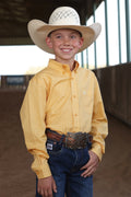BOYS CINCH GOLD DIAMOND LS