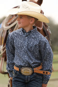 BOYS CINCH BLUE PASLEY