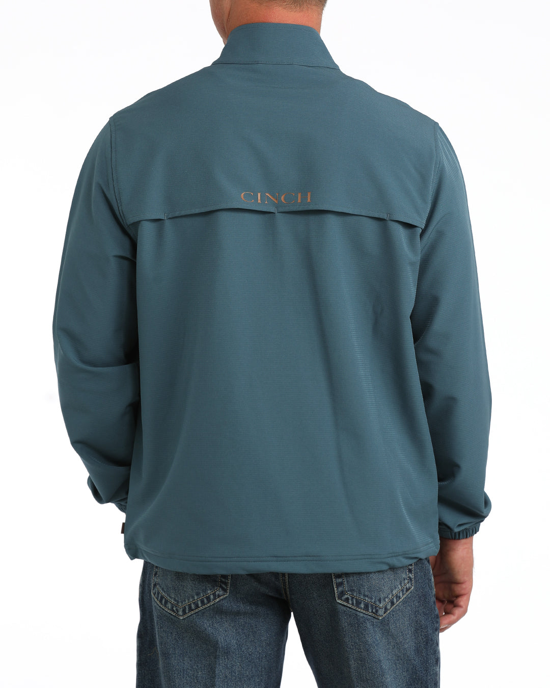 Mens Teal Windbreaker