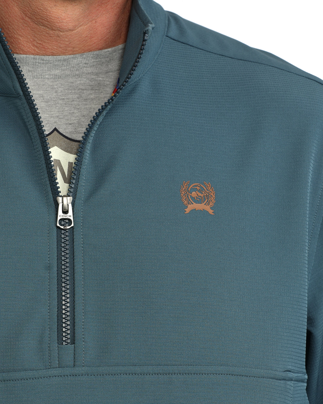 Mens Teal Windbreaker