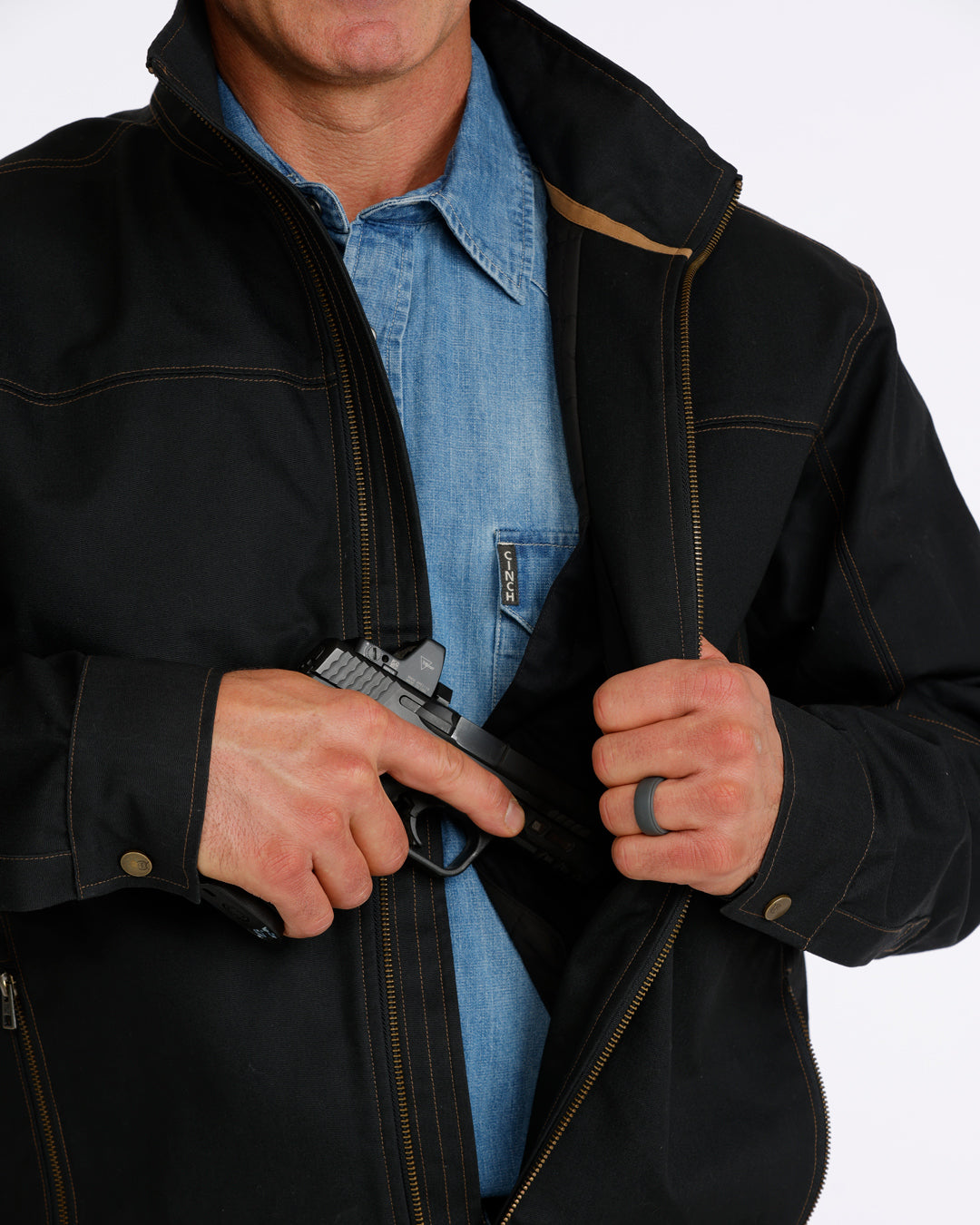 Men's Concealed Carry Jacket