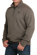 CINCH 1/4 ZIP DRESS SWEATSHIRT