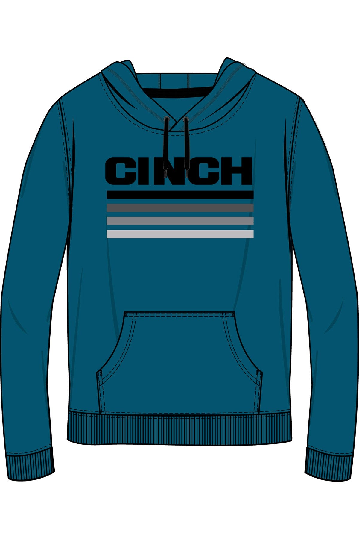 CINCH MENS PULLOVER HOODIE