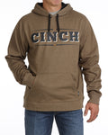 CINCH MENS BROWN  HOODIE