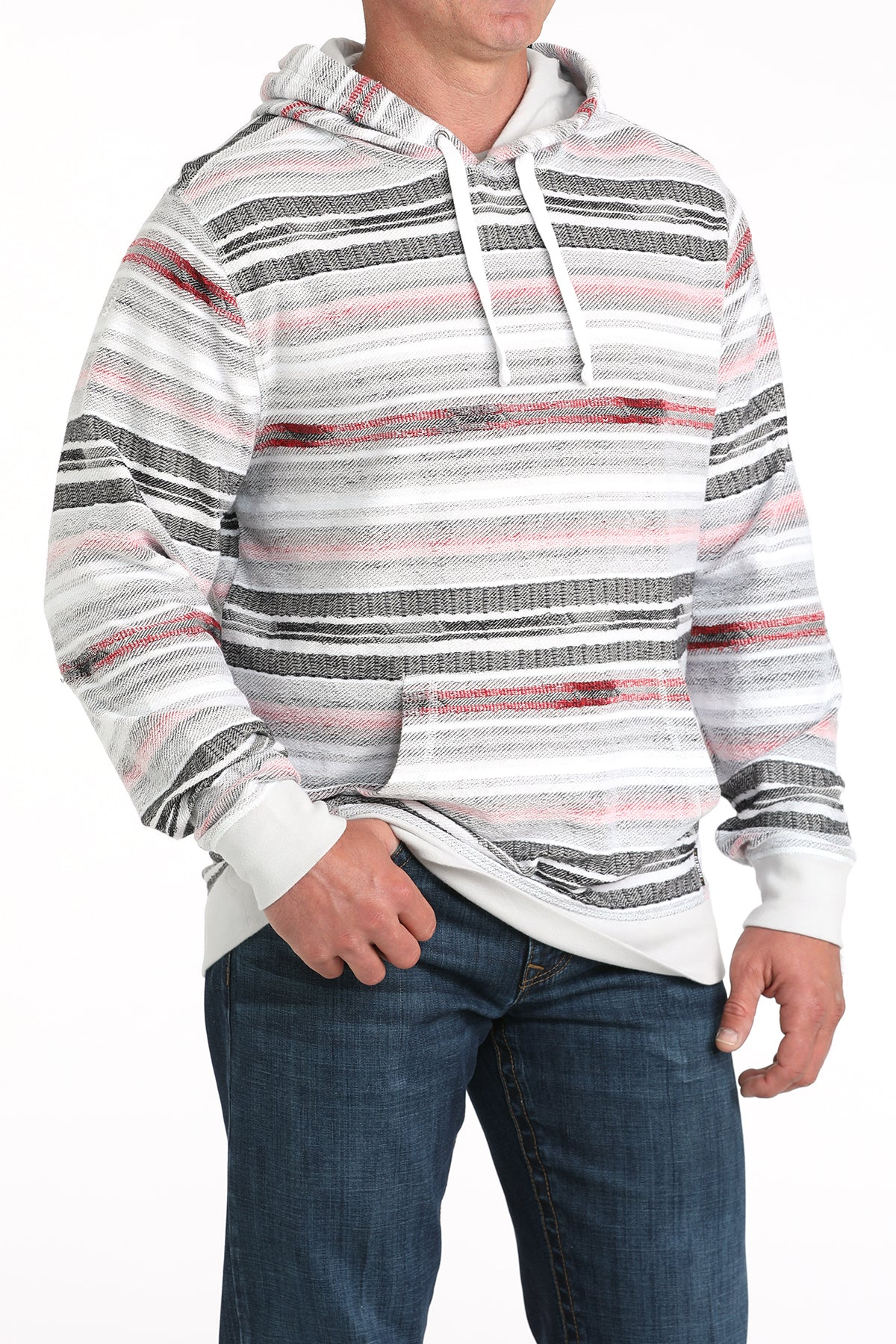 Men’s Red Black Knit