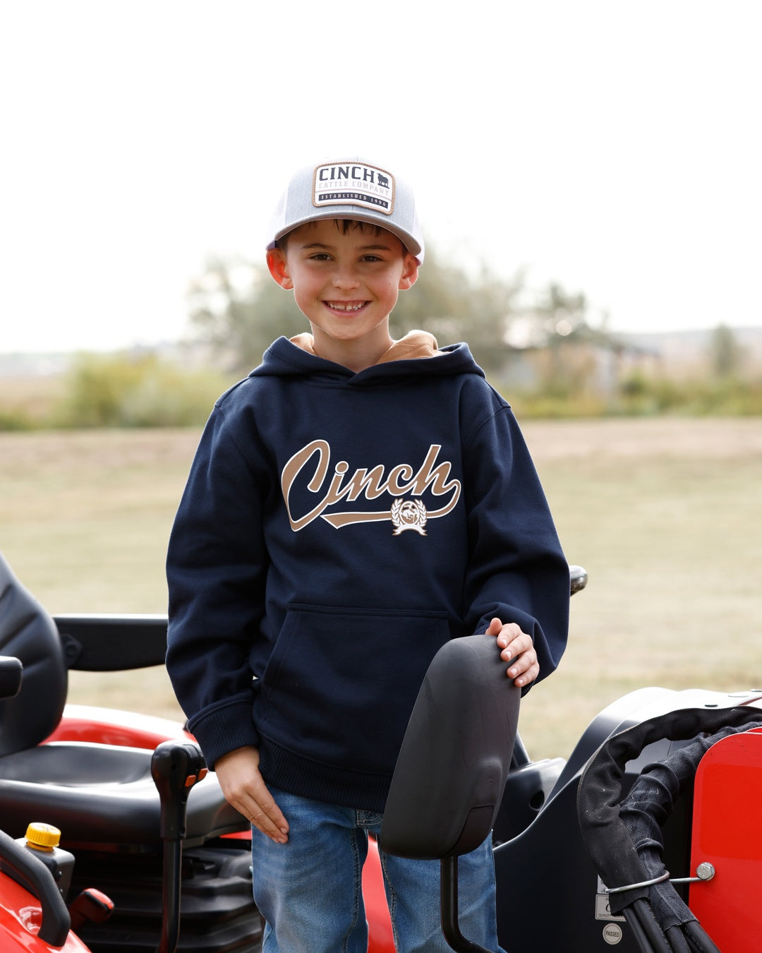 BOYS HOODED SWEATSHIRT