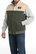 Aztec print Reversible vest