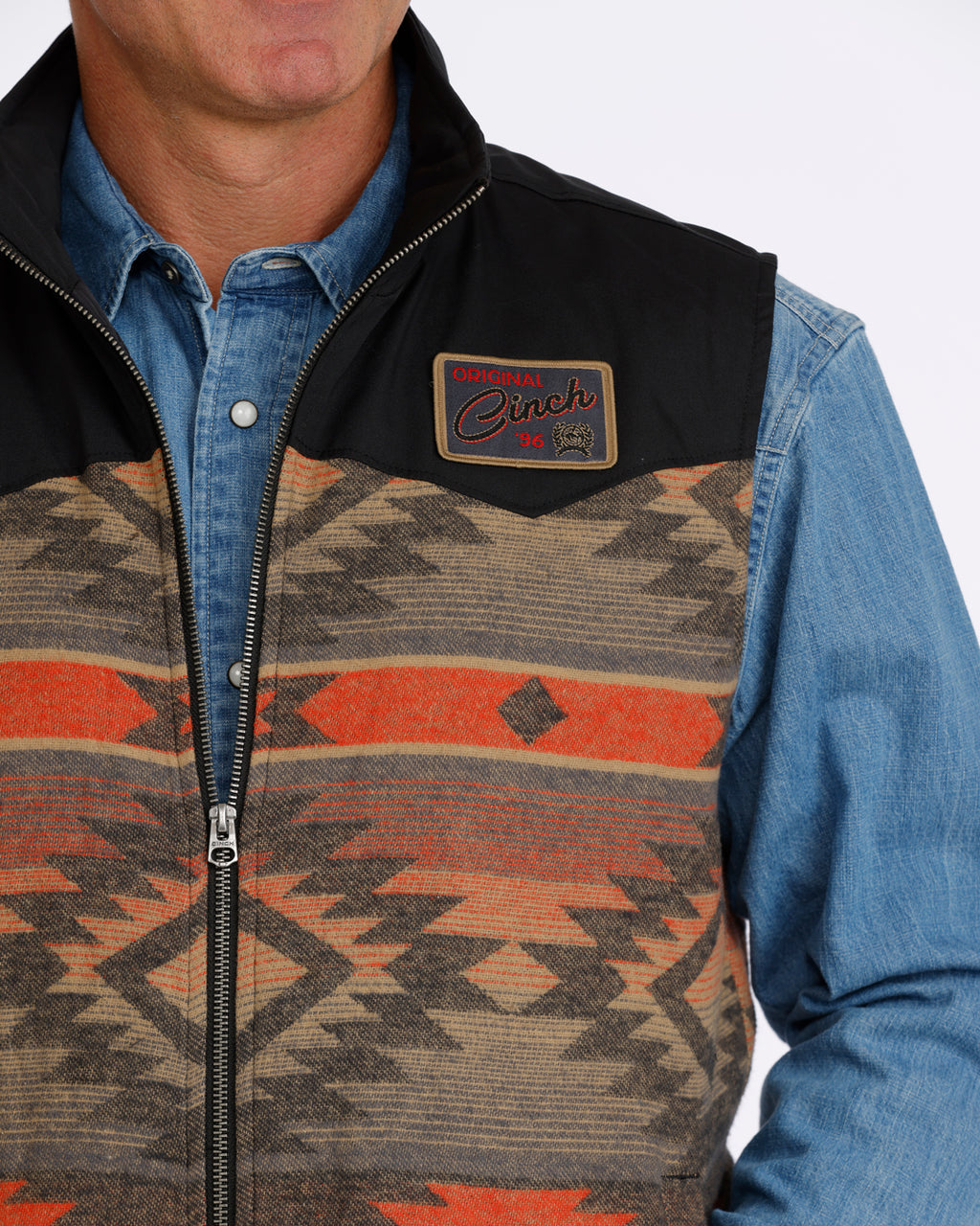 Men's Wooly Aztech Concealed Carry Vest