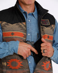 Men's Wooly Aztech Concealed Carry Vest