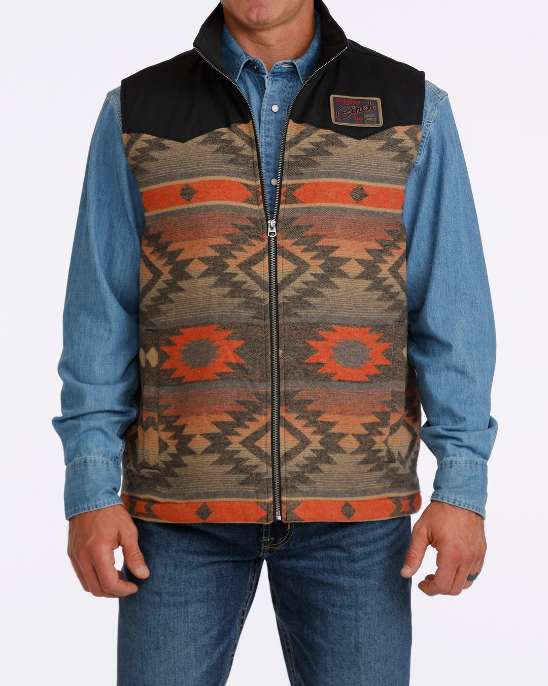 Men's Wooly Aztech Concealed Carry Vest
