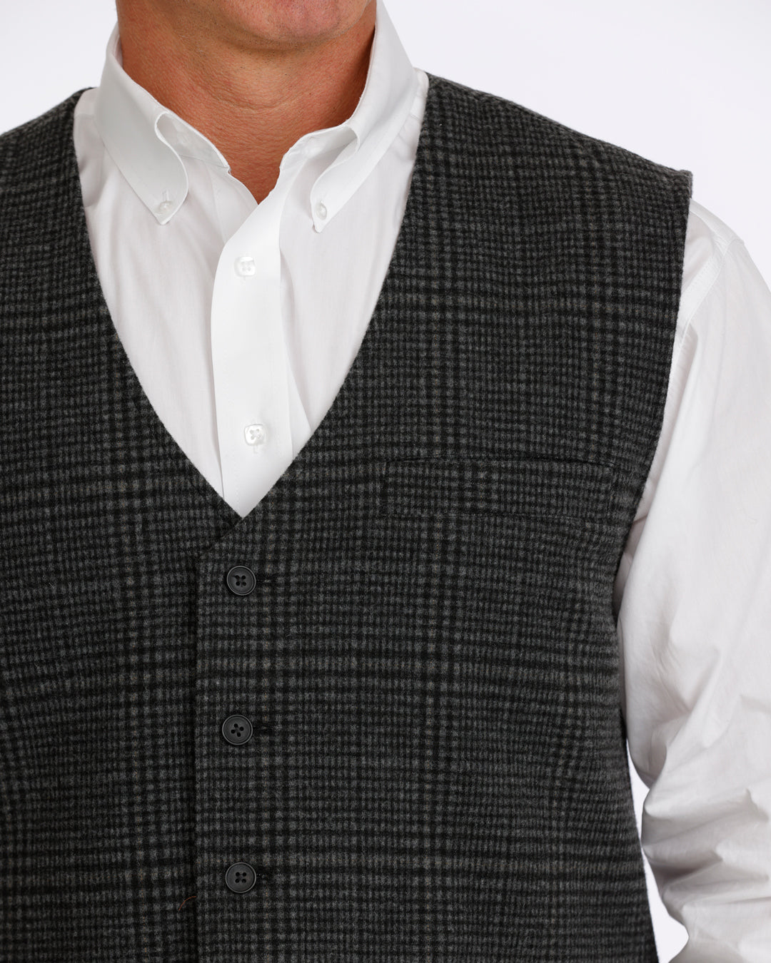 CINCH MENS PLAID VEST