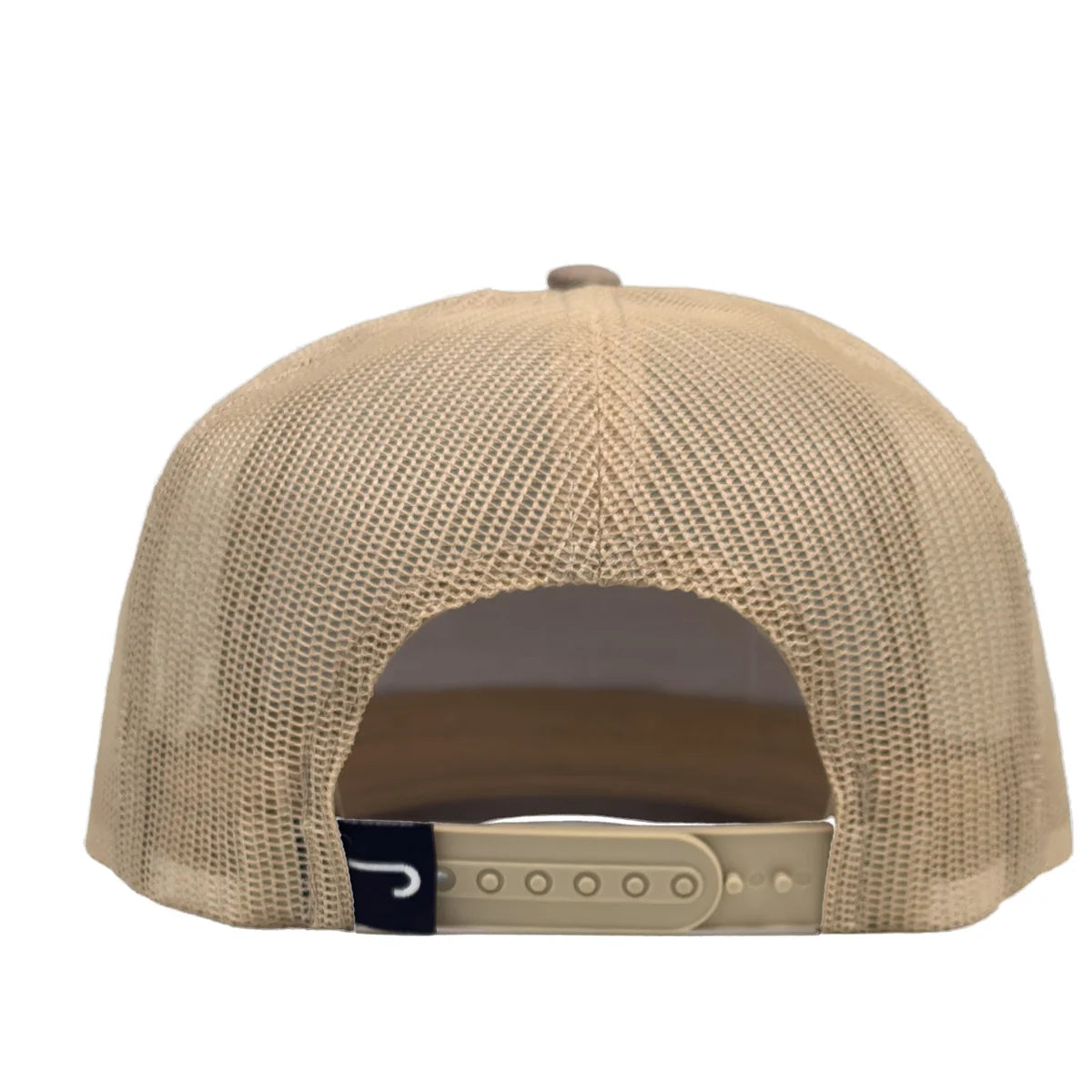 Lazy J Tan Dominate High Profile Curved Bill Trucker Hat