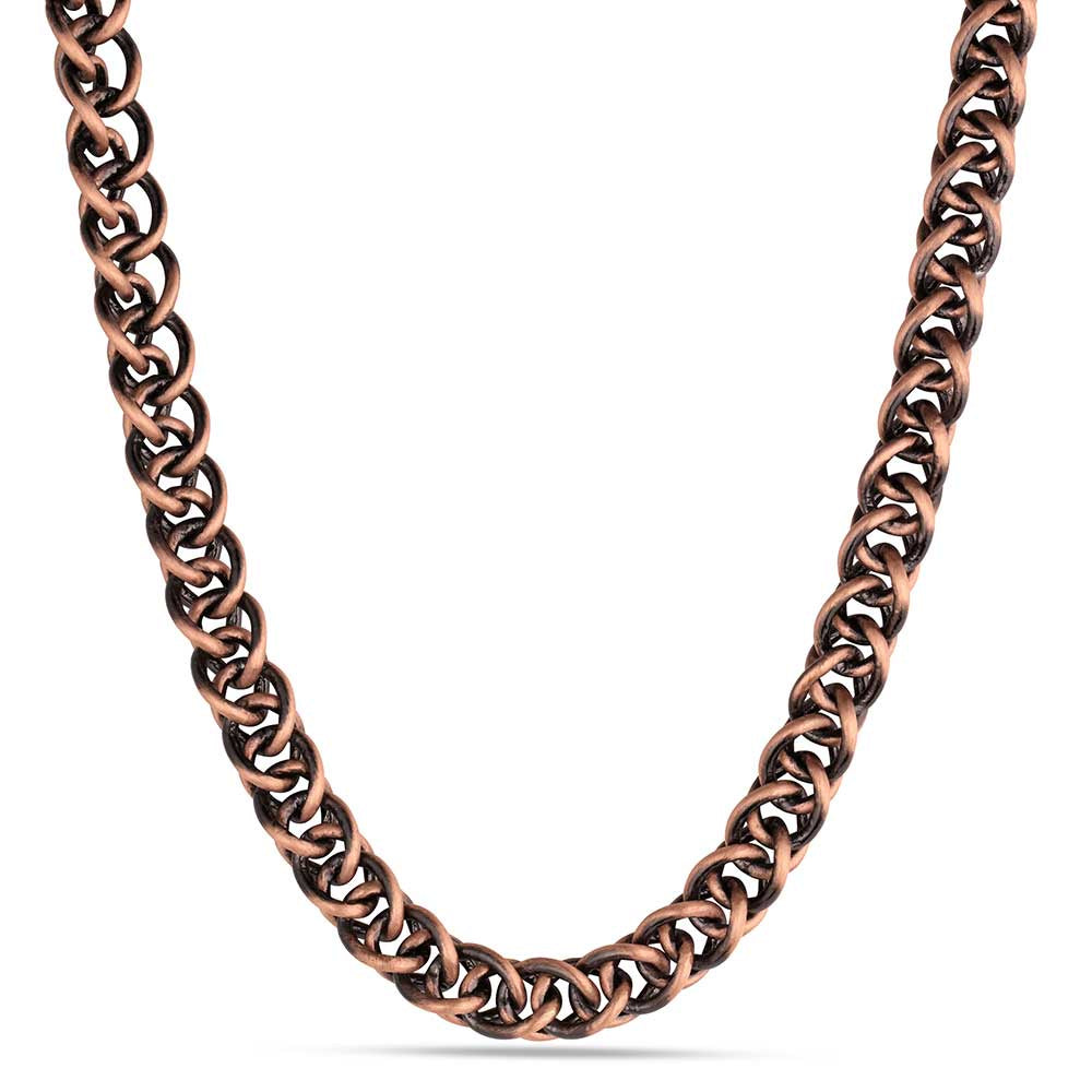 Rustic Solstice Wheat Chain Necklace