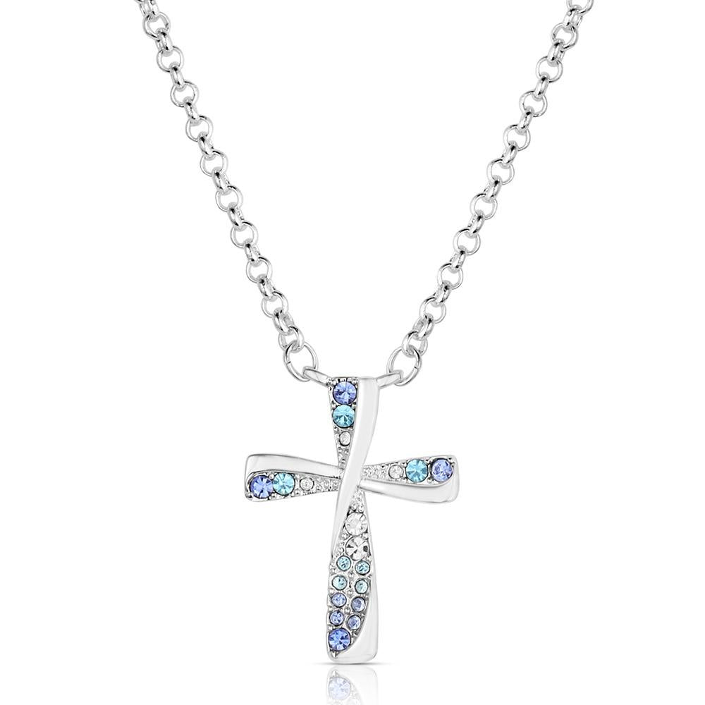 Faith in Lights Cross Necklace