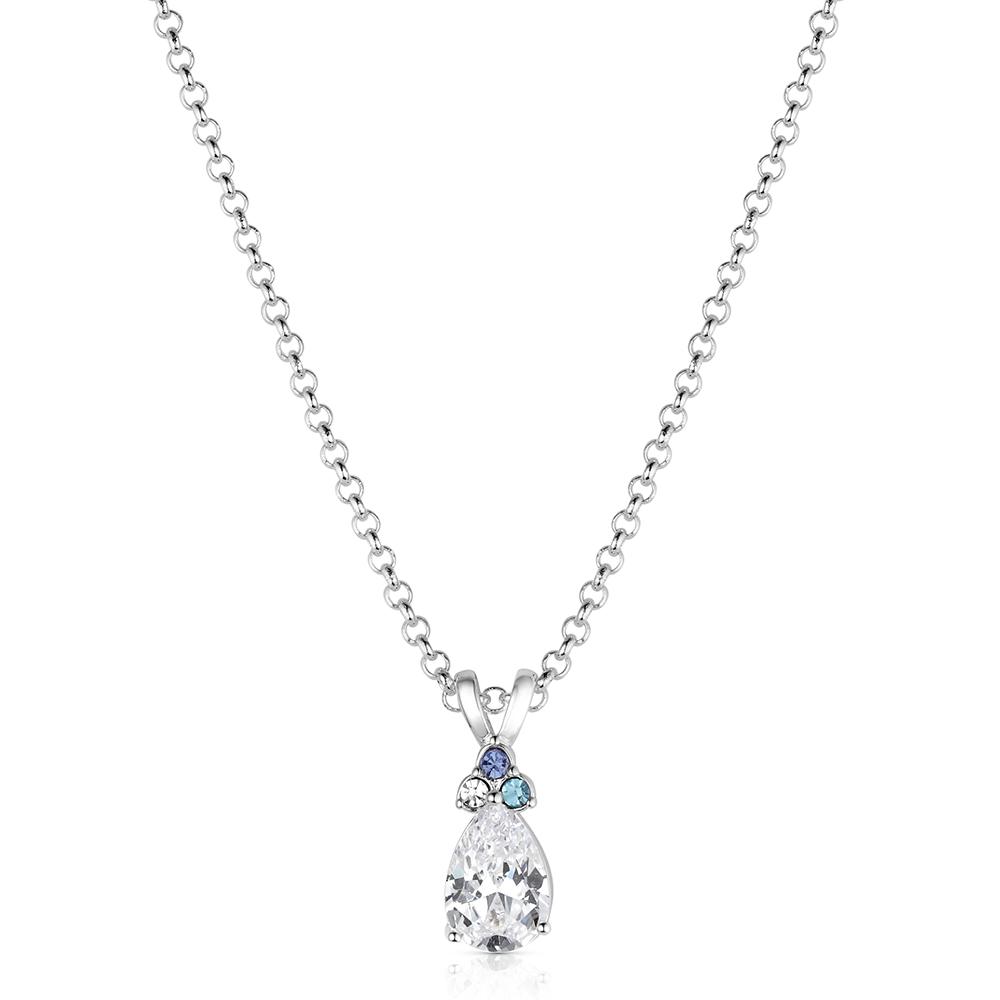 Bitterroot Teardrop Necklace
